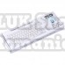 Tastatura si Mouse Wireless Mini 2,4GHz protectie alb